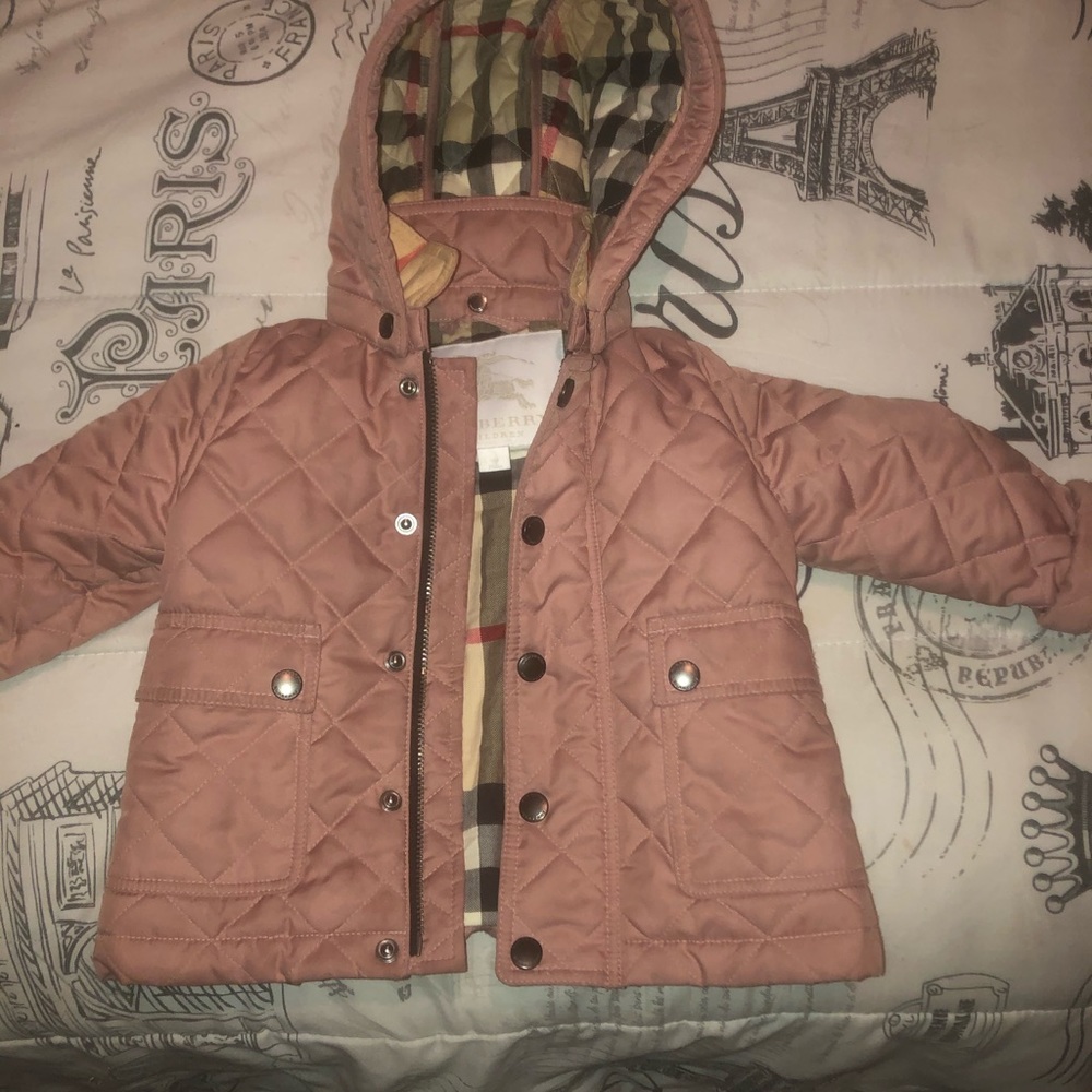 Infant Burberry jacket